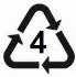 Picture: LDPE Plastic Recycling Logo